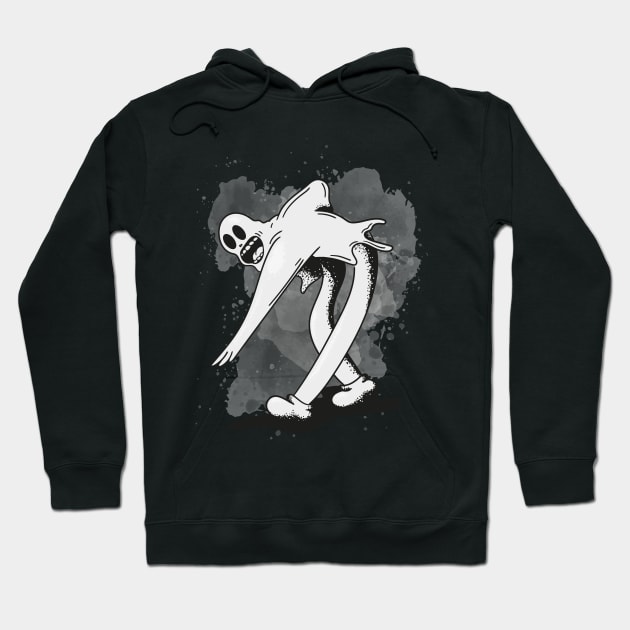 dancing ghost Hoodie by PaperHead